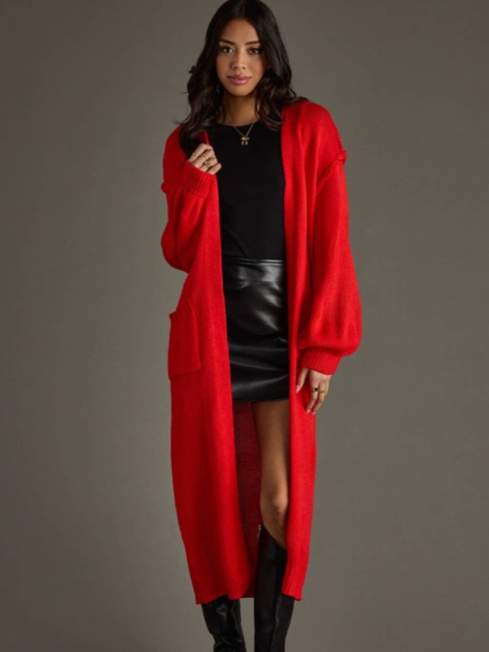 Red Duster Cardigan